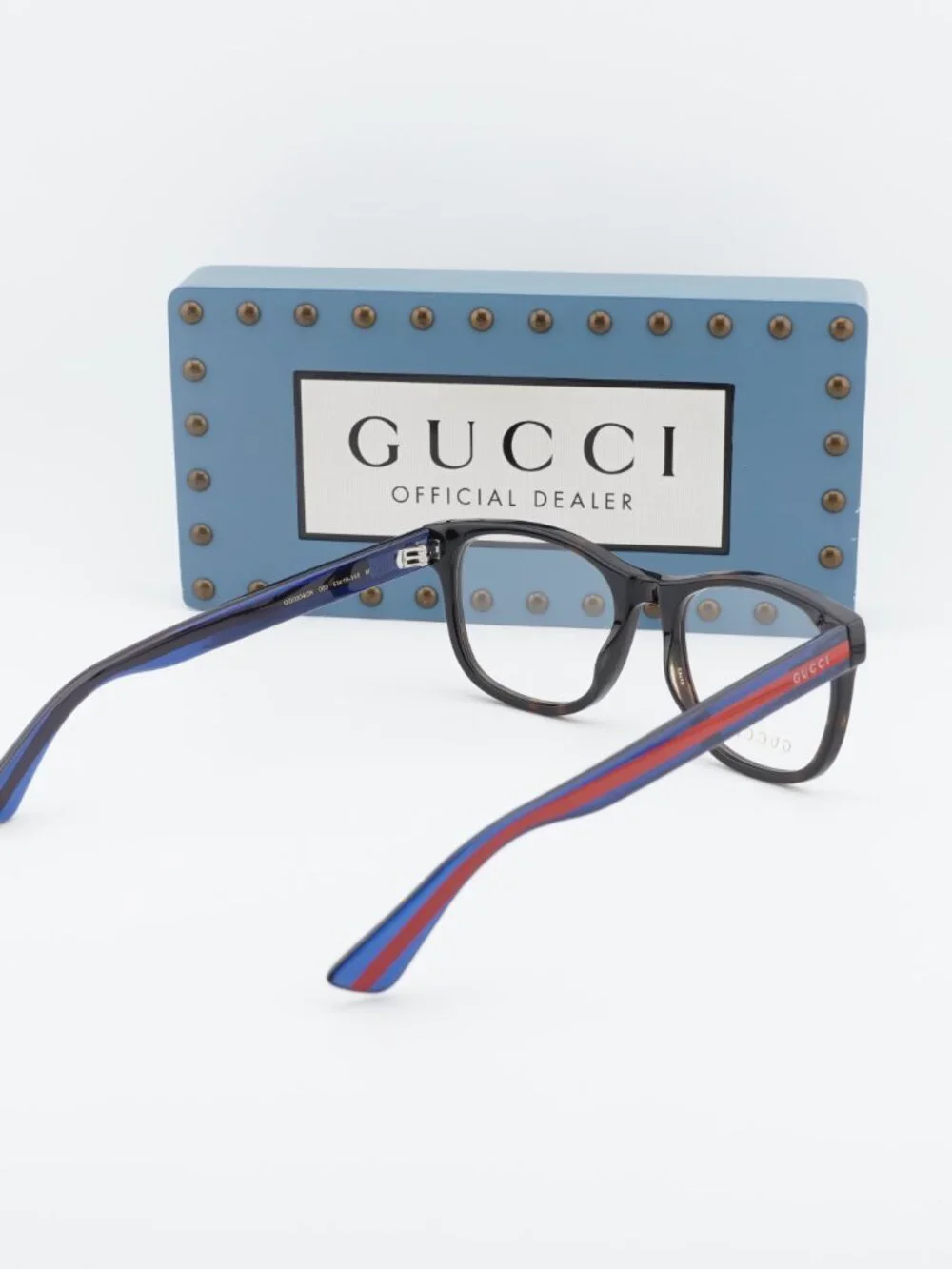 Gucci GG0004ON 003 Square Eyeglasses 53mm - Havana